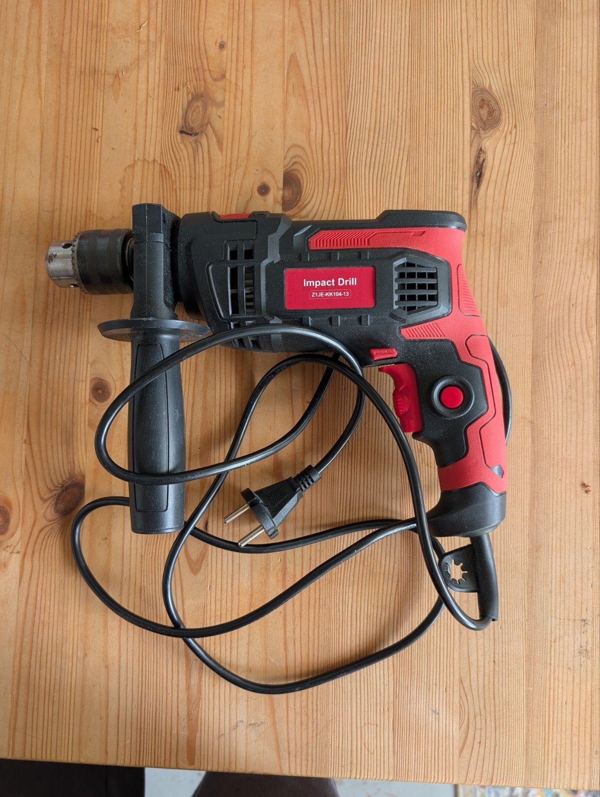 impact drill, Ophalen