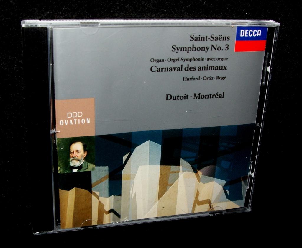 Camille Saint Saens - Symphony No. 3 - Organ Symphonie - Car, Verzenden, Classicisme, Zo goed als nieuw, Overige typen