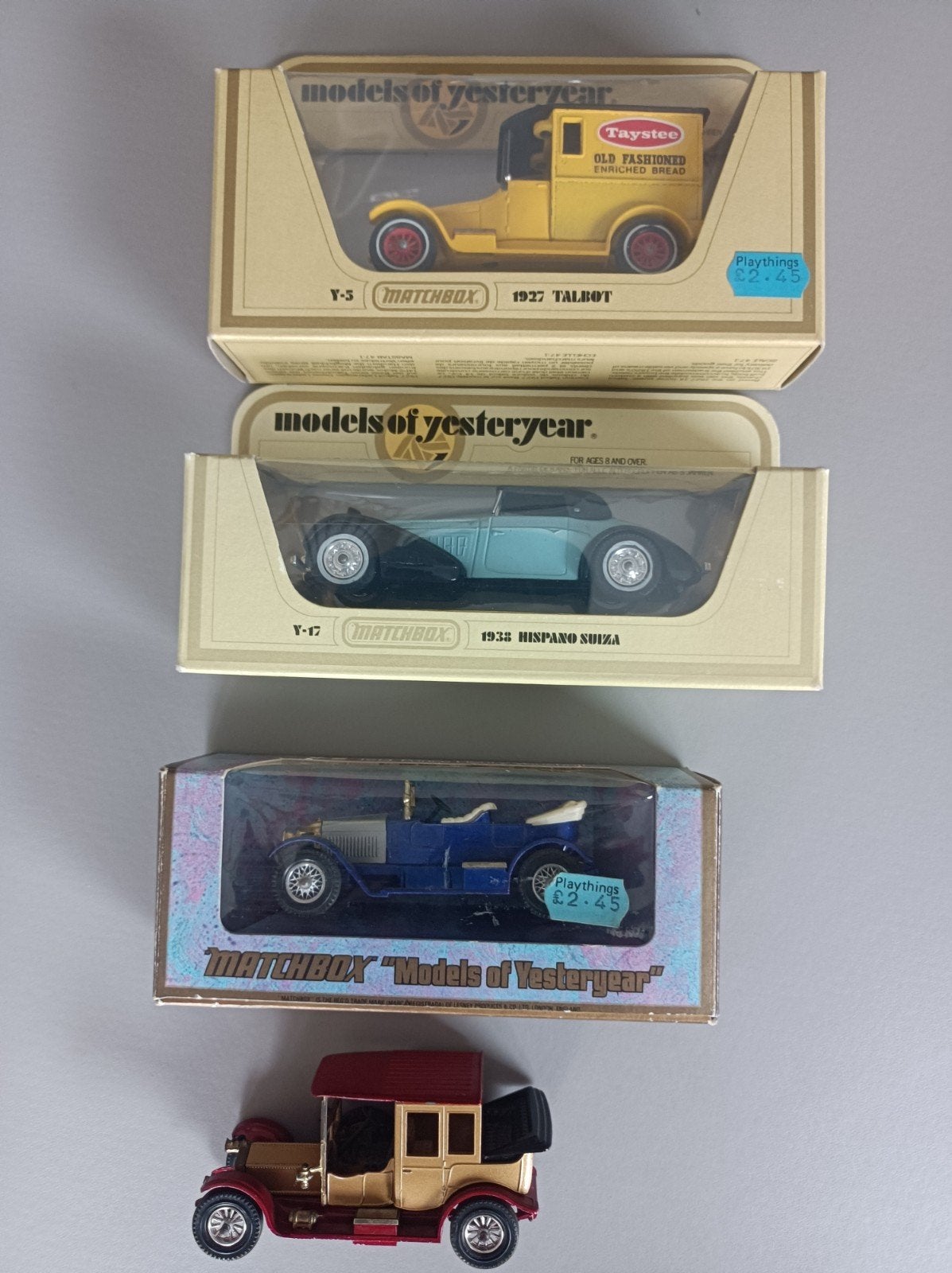 Matchbox modellen "models of yesteryear", nieuw in doosjes!, Ophalen of Verzenden, Nieuw, Auto