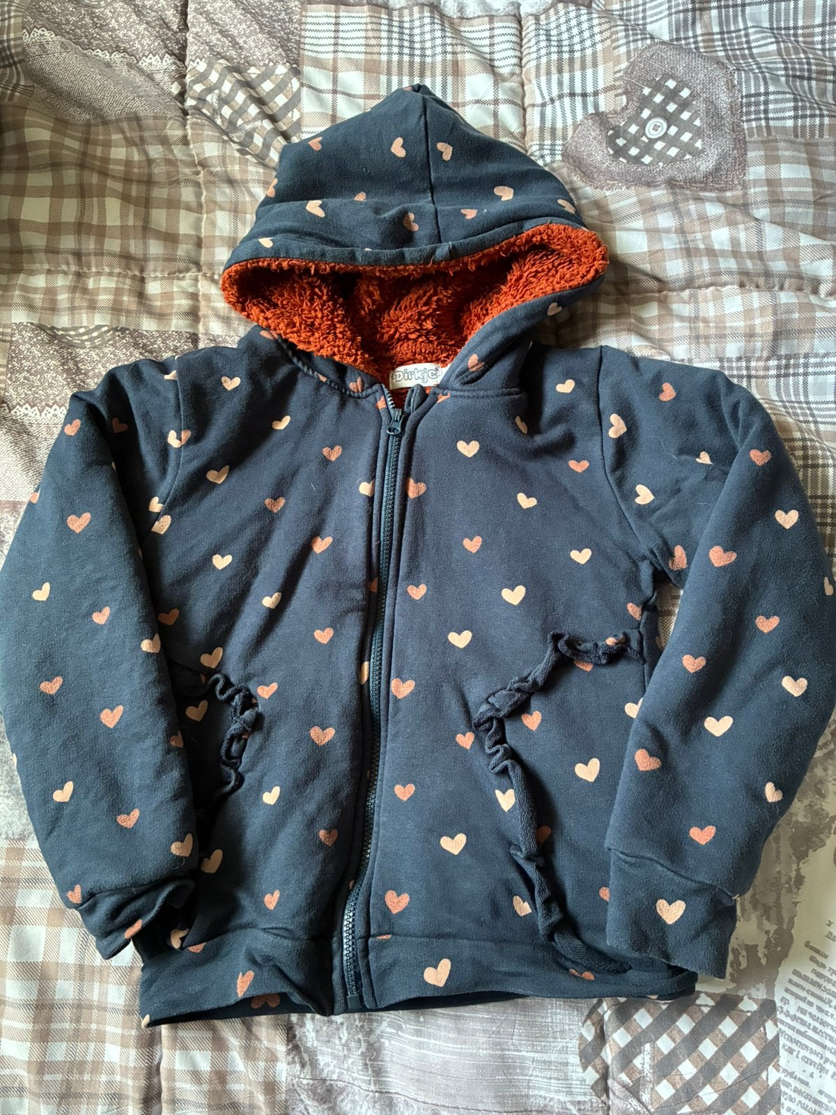 Borgvest dirkje maat 120/116, Kinderen en Baby's, Ophalen of Verzenden, Gebruikt, Meisje, Trui of Vest