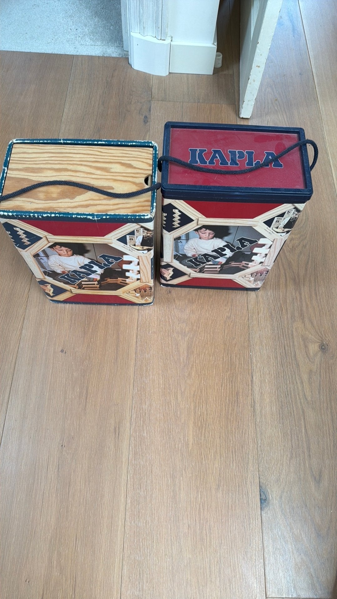 Kapla houtblokjes 2 dozen, Ophalen of Verzenden, Gebruikt