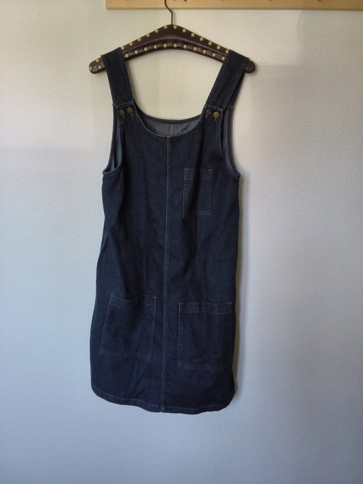 denim jeans jurkje van esprit, Kleding | Dames, Jurken, Blauw, Maat 42/44 (L), Nieuw, Ophalen of Verzenden