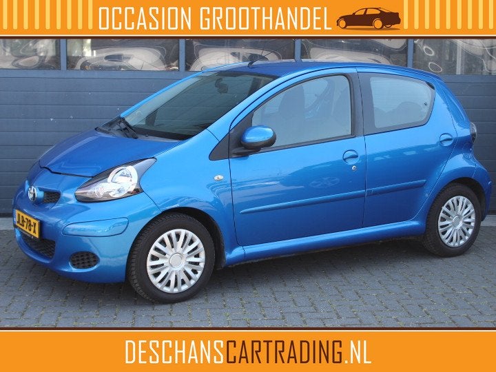 Toyota Aygo 1.0-12V Comfort AUTOMAAT 5.drs Airco Audio upgra, Stof, Gebruikt, Zwart, 68 pk
