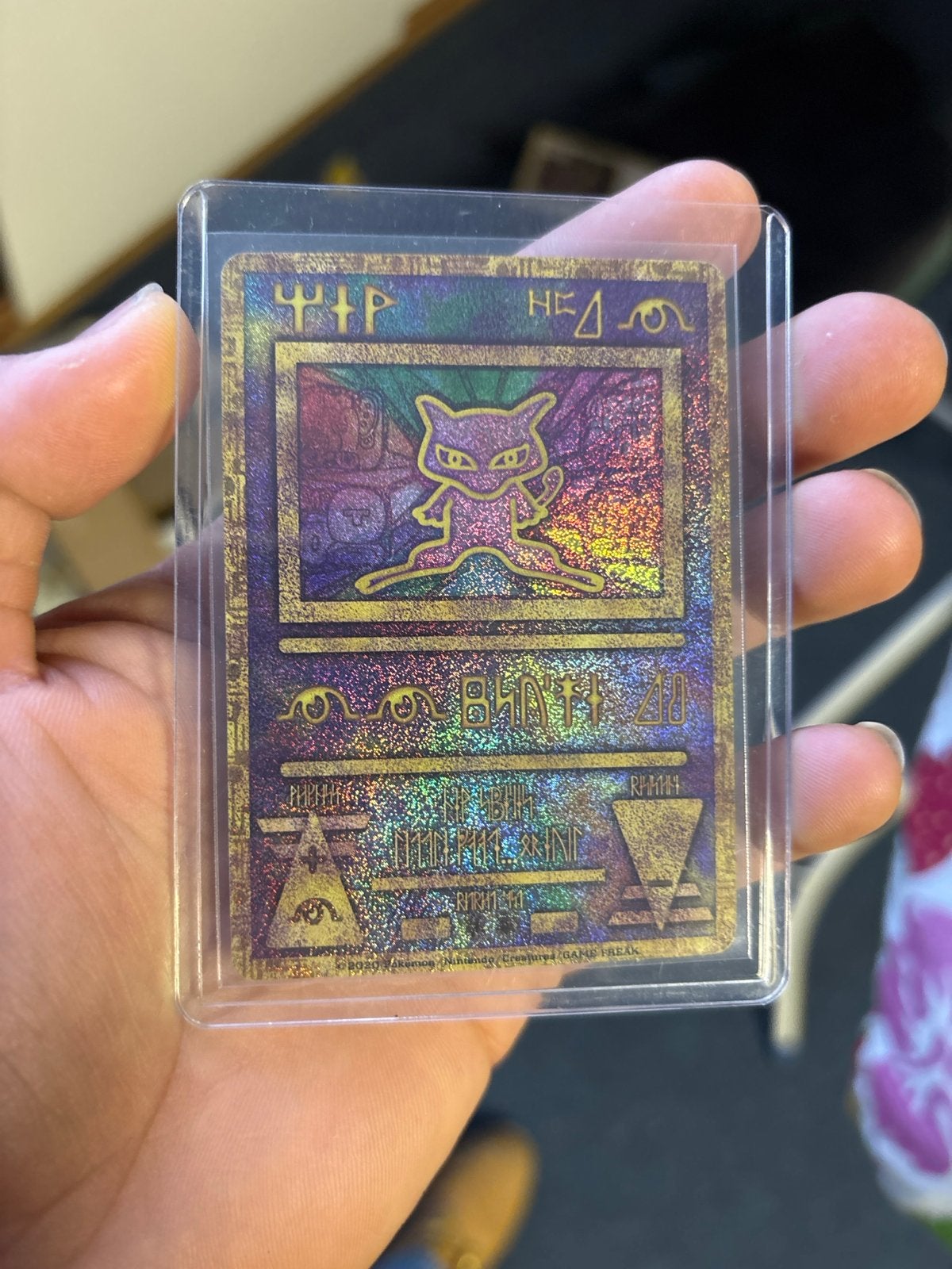 Ancient Mew Promo Japanse 2019 Pokémon Kaart, Hobby en Vrije tijd, Verzamelkaartspellen | Pokémon, Ophalen of Verzenden, Zo goed als nieuw