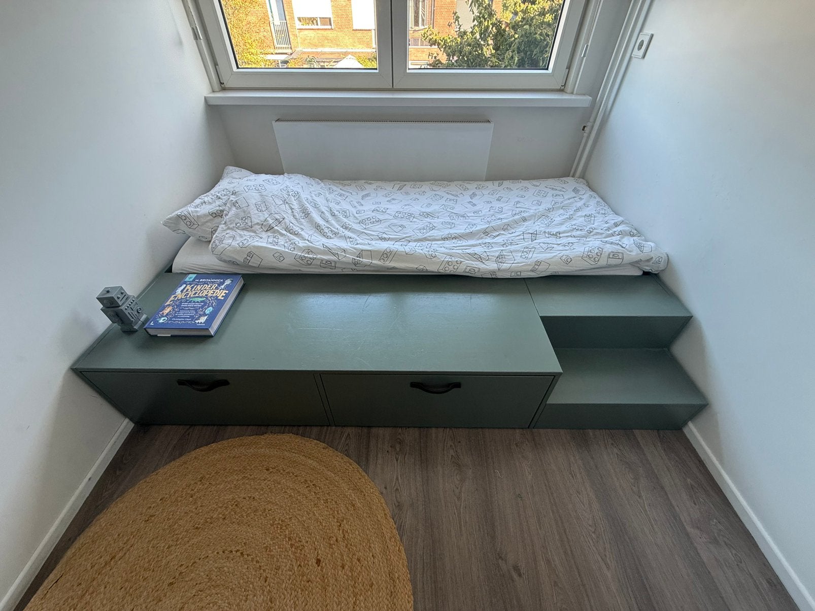 Vt wonen stage bed, Ophalen, Gebruikt, Eenpersoons, 80 cm