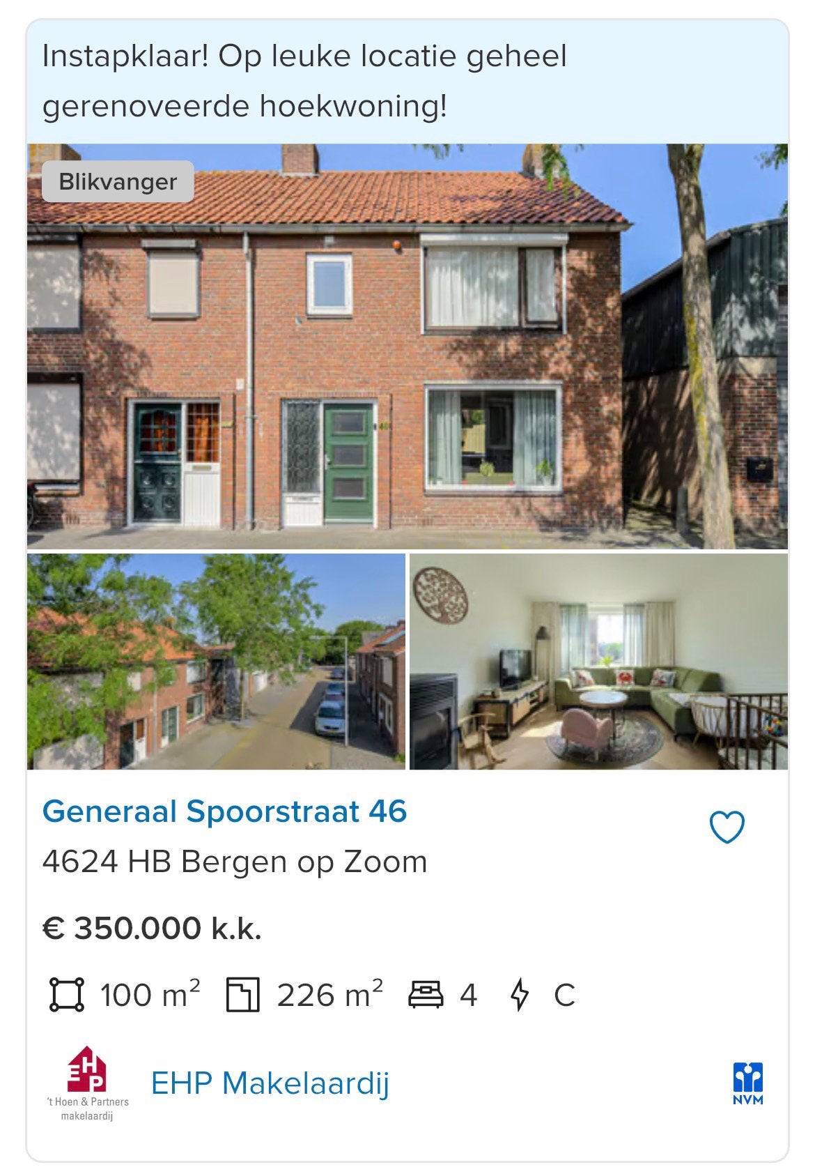 Een mooi, sfeervol in 2025 gerenoveerd huis te koop, Huizen en Kamers, Huizen te koop, 200 tot 500 m², 100 m², Noord-Brabant, Hoekwoning