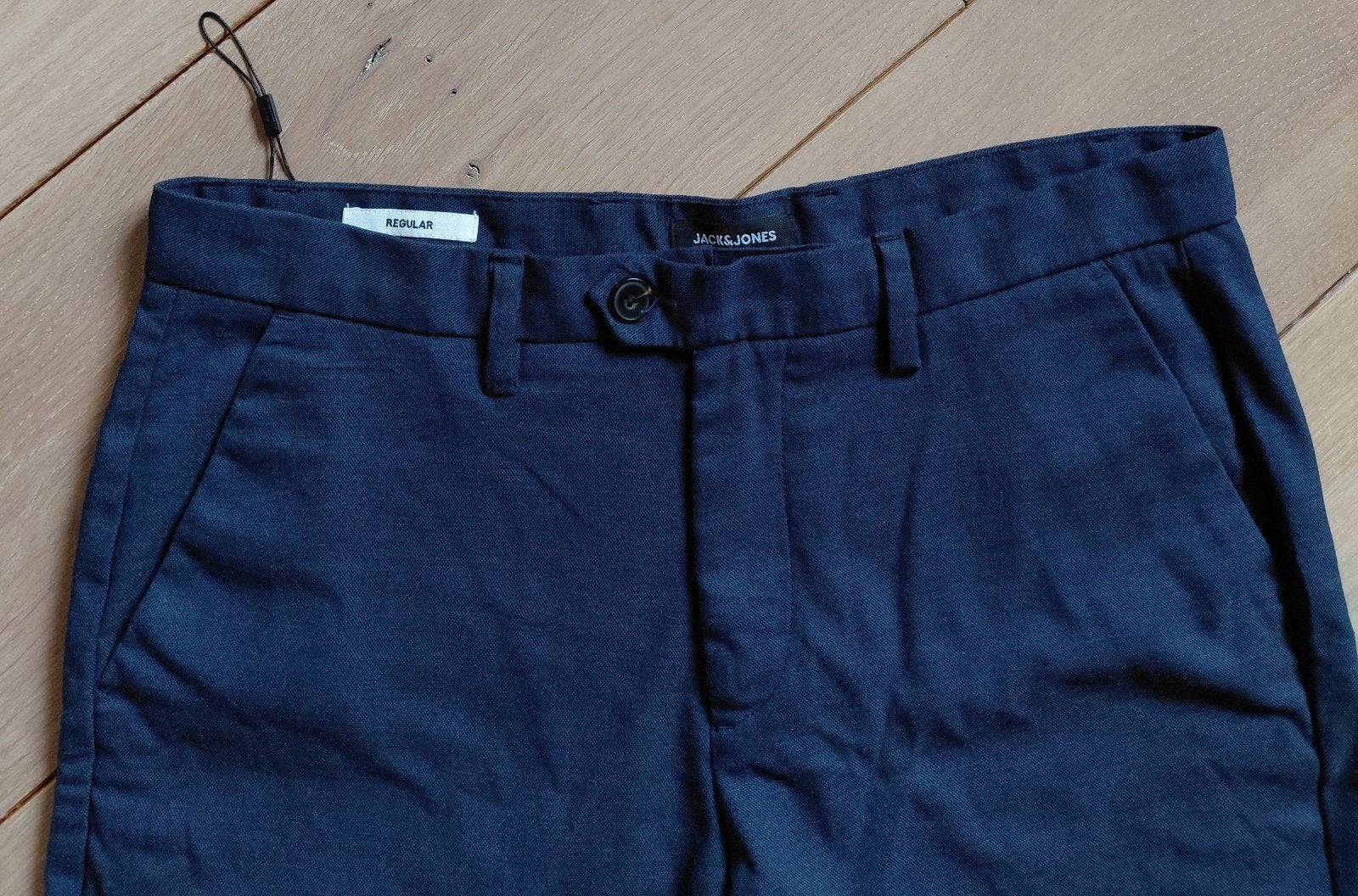 Als nieuw!!! Donkerbl JACK & JONES heren short mt L, Kleding | Heren, Broeken en Pantalons, Maat 52/54 (L), Blauw, Ophalen of Verzenden