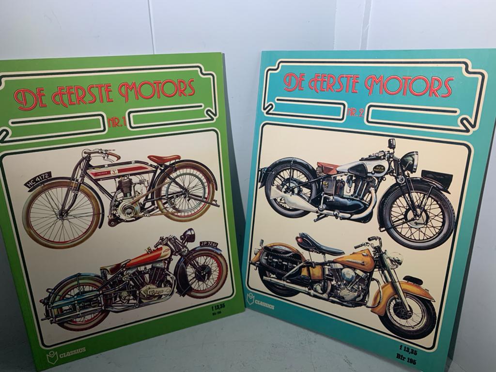 De Eerste Motors - Twee delen over vroege motorfietsen, Ophalen of Verzenden, Zo goed als nieuw, Algemeen