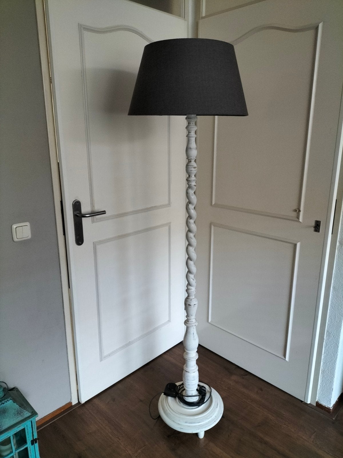 Vloerlamp, Huis en Inrichting, Lampen | Vloerlampen, Ophalen, Zo goed als nieuw, 150 tot 200 cm