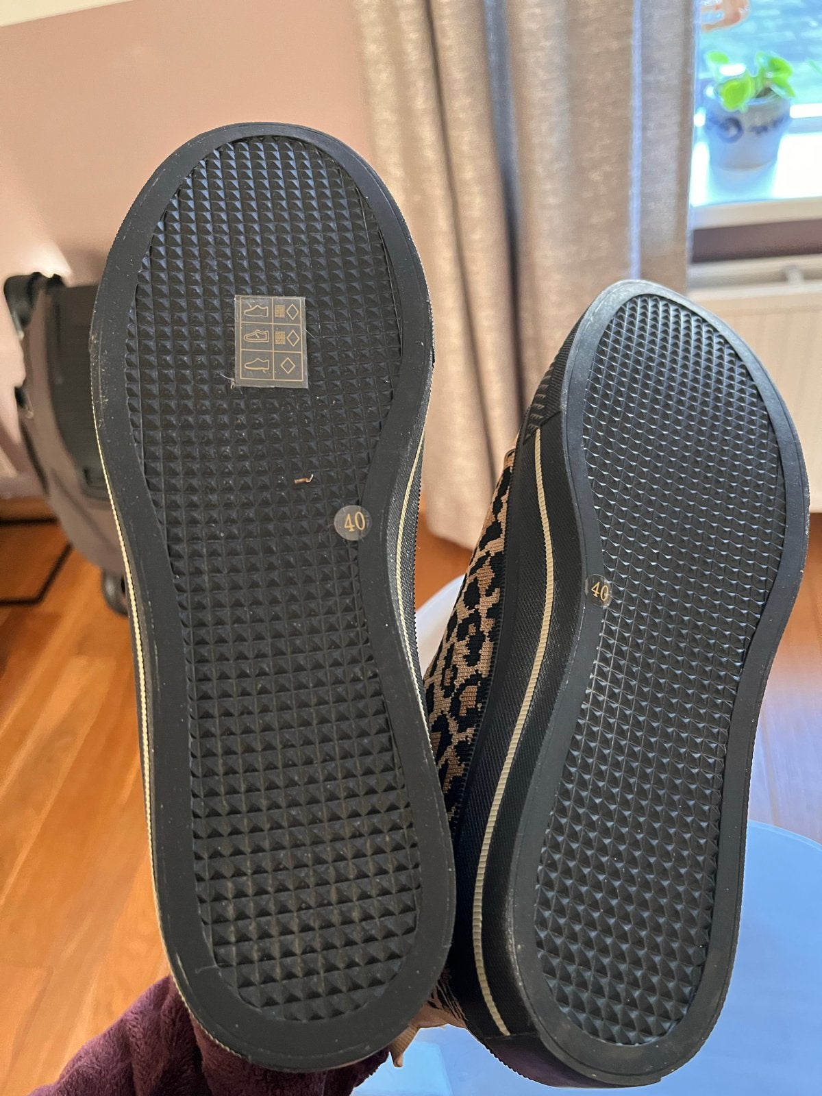 Nieuwe sneakers met luipaardprint - Maat 40, Overige kleuren, Nieuw, Ophalen of Verzenden, Sneakers of Gympen