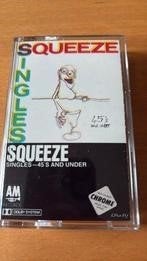 Squeeze muziek cassette Singles 45’s and under dolby BASF, Gebruikt, Ducoso, 1 bandje, Ophalen of Verzenden