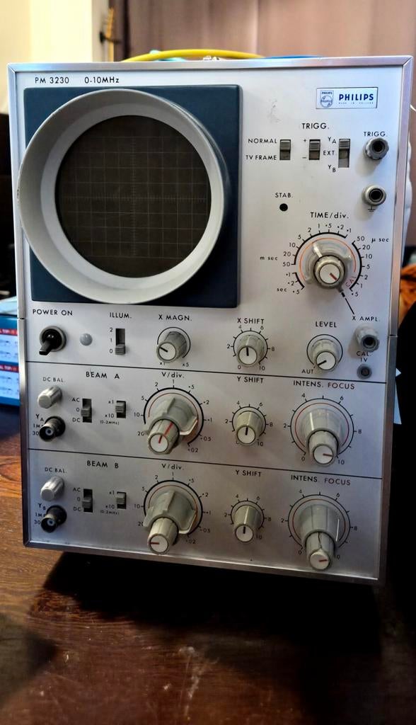 Philips PM-3230 Oscilloscoop in zeer goede staat, Ophalen, Zo goed als nieuw, Audio