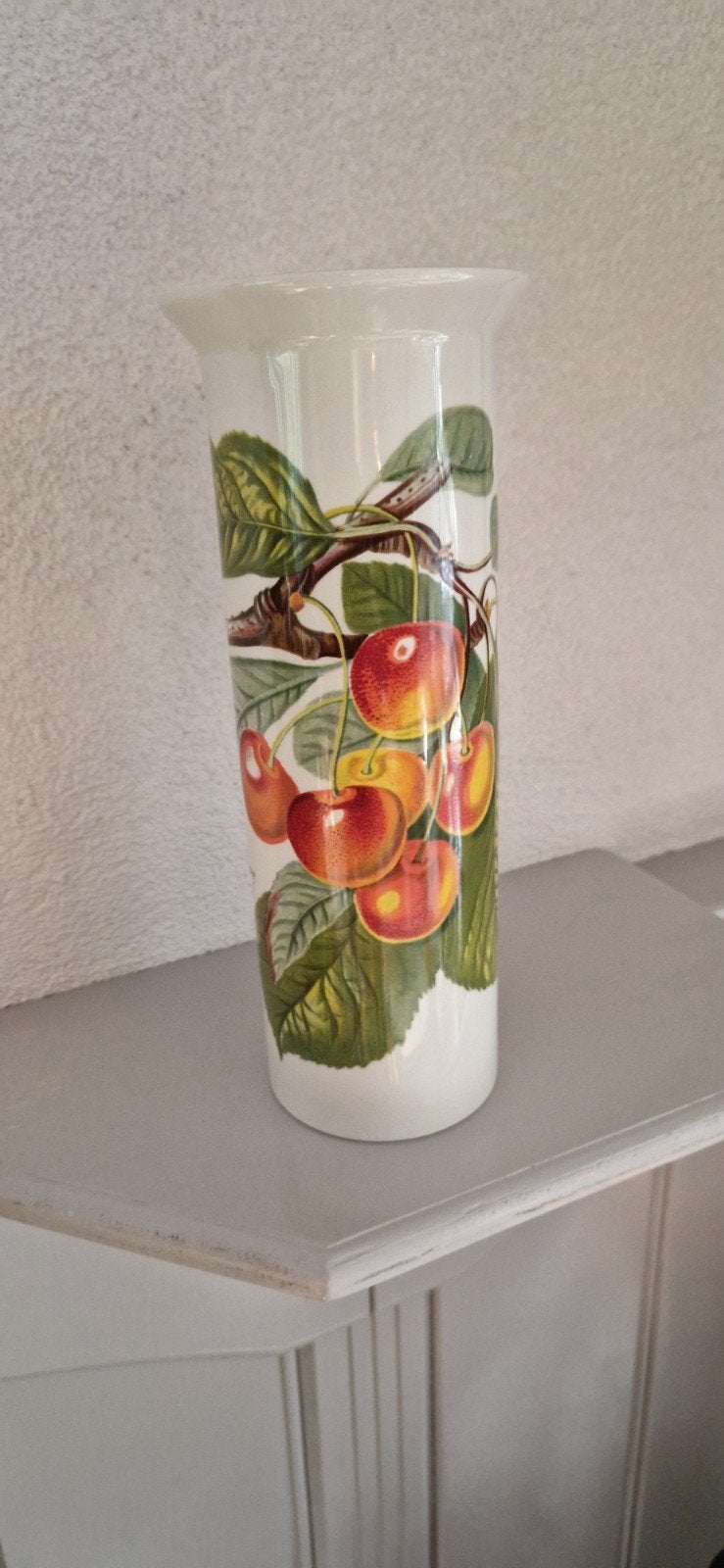 Portmeirion Pomona Vaas met Kersen Decoratie, Ophalen of Verzenden