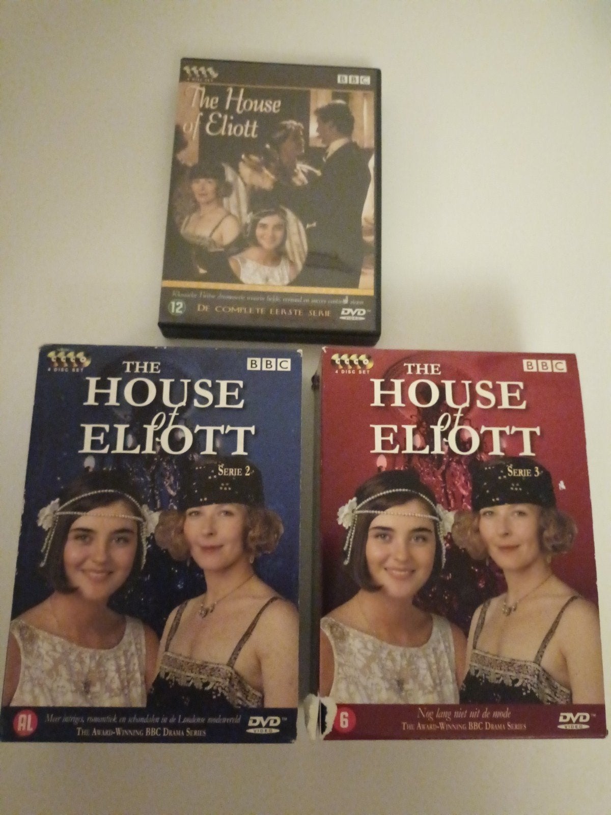 Dvd complete reeks House of Eliott, Ophalen of Verzenden, Zo goed als nieuw