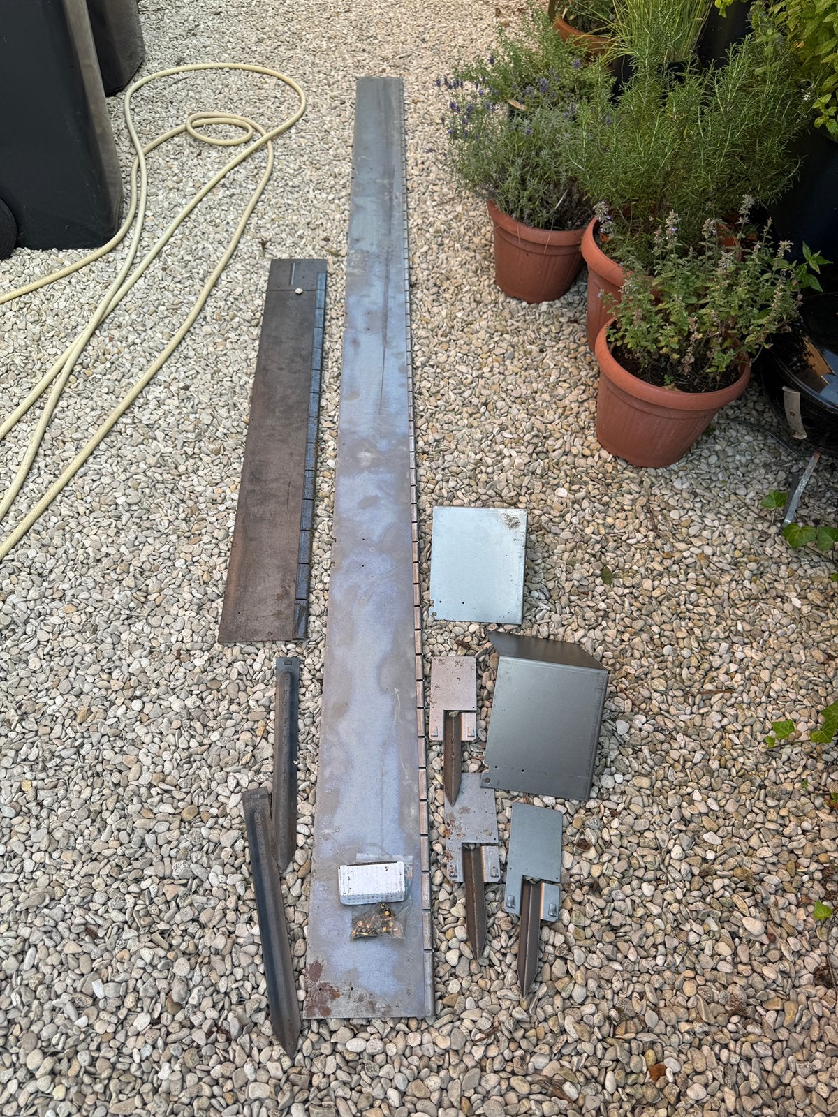 Cortenstaal, Tuin en Terras, Ophalen, Overige materialen, Minder dan 25 cm, Nieuw