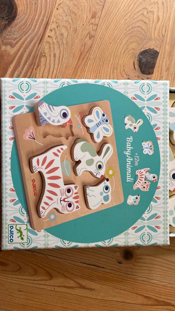 Leuke houten puzzels (ook per stuk te koop), Gebruikt, Ophalen of Verzenden, Van hout, Minder dan 10 stukjes