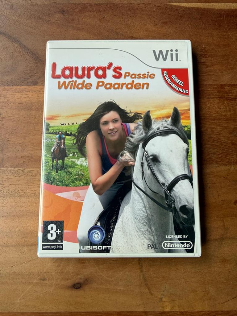Laura's Passie Wilde Paarden Nintendo Wii 2008, Spelcomputers en Games, Games | Nintendo Wii, 3 spelers of meer, Ophalen of Verzenden