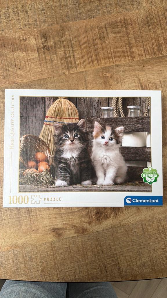 Clementoni puzzel, Ophalen of Verzenden, 500 t/m 1500 stukjes, Zo goed als nieuw, Legpuzzel