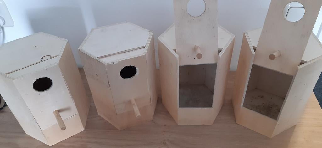 nestkastjes/broedblokken voor parkieten, Dieren en Toebehoren, Vogels | Parkieten en Papegaaien, Meerdere dieren, Parkiet