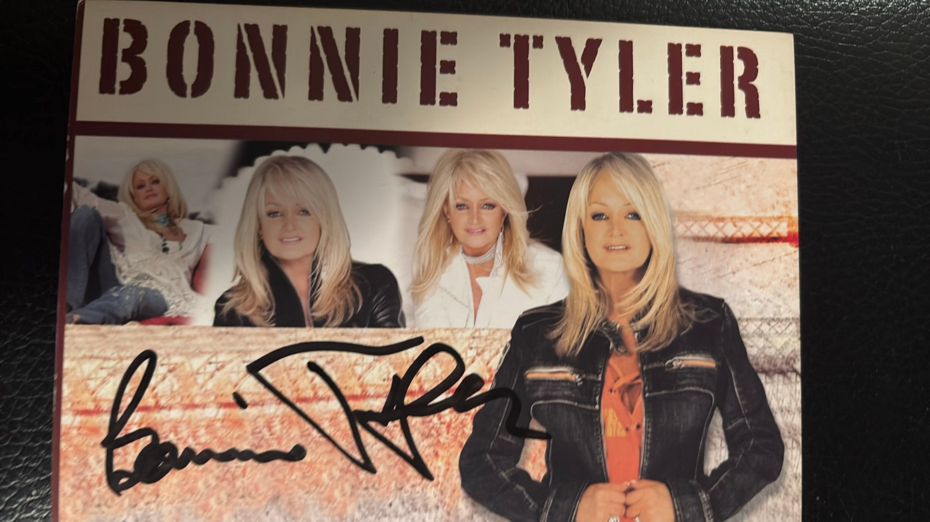 BONNIE TYLER Fankaart 2006 prima staat ECHTE handtekening, Verzamelen, Ansichtkaarten | Themakaarten, Verzenden, 1980 tot heden