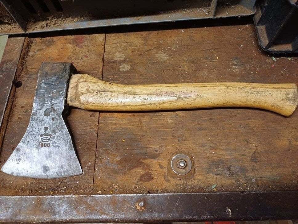 Gebruder Pandel Bijl - 600 gram, Ophalen of Verzenden, Gebruikt, Overige typen, Overige merken