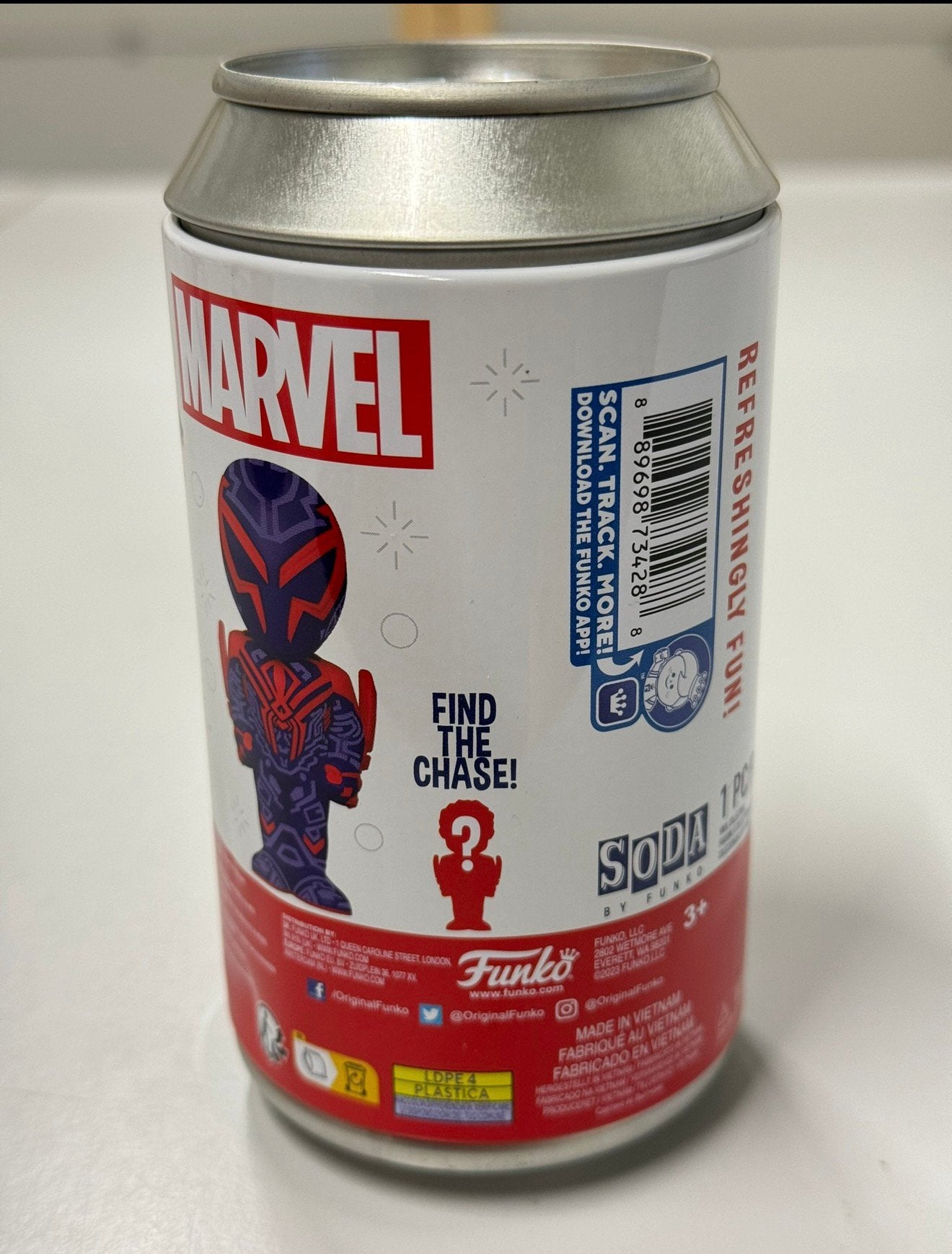 Funko Vinyl Soda Spider-Man Across the Spider-Verse 2099, Nieuw, Ophalen of Verzenden, H, H