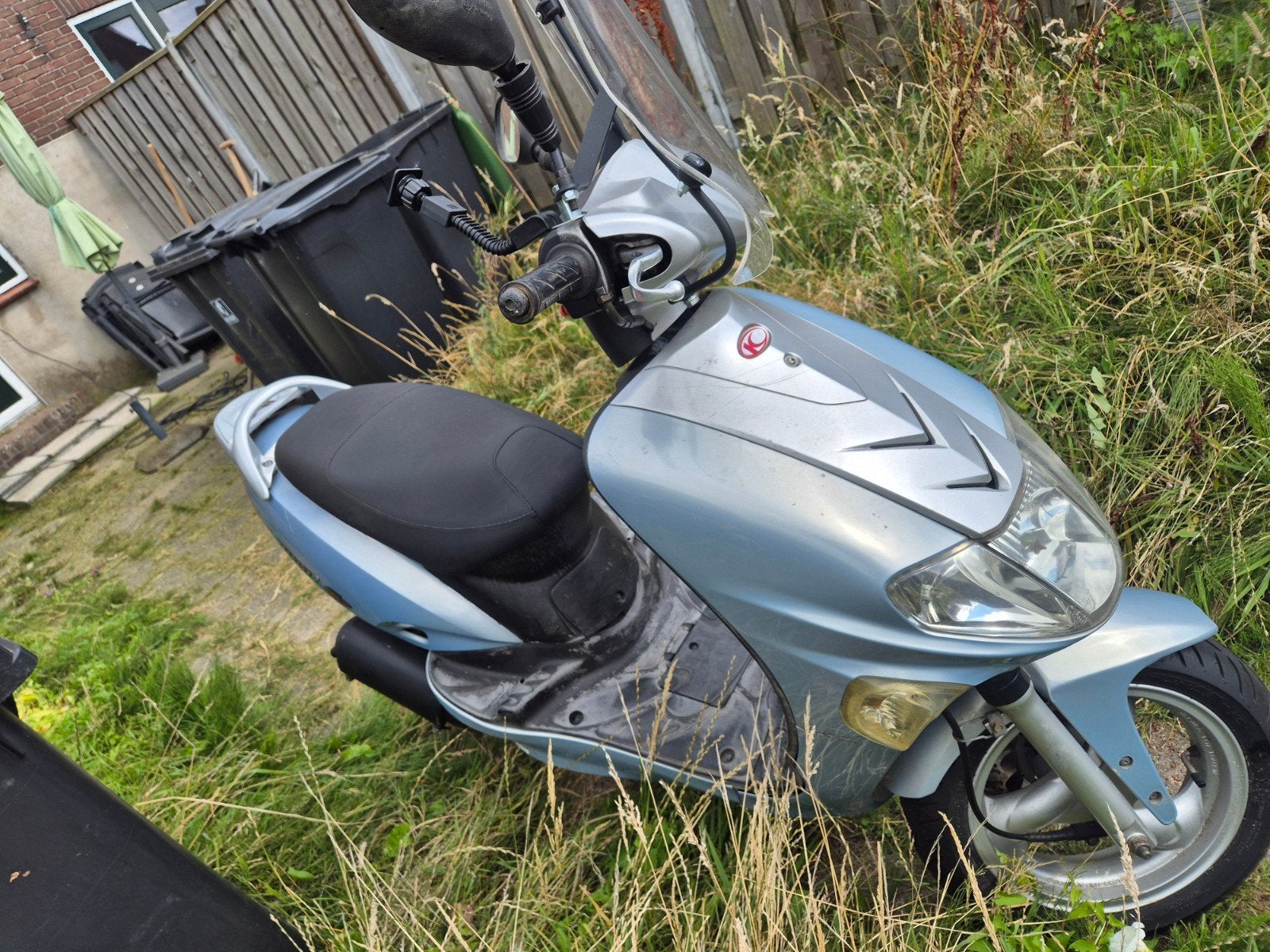 Kymco Vitality scooter met nieuwe accu en windscherm, Ophalen, Gebruikt, Benzine, Agility