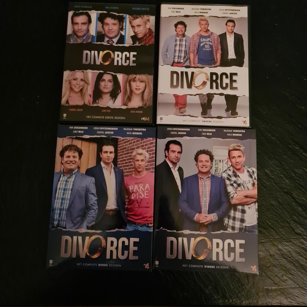 Divorce seizoen 1 t/m 4 Dvd's serie, Vanaf 12 jaar, Ophalen of Verzenden, Zo goed als nieuw, Drama