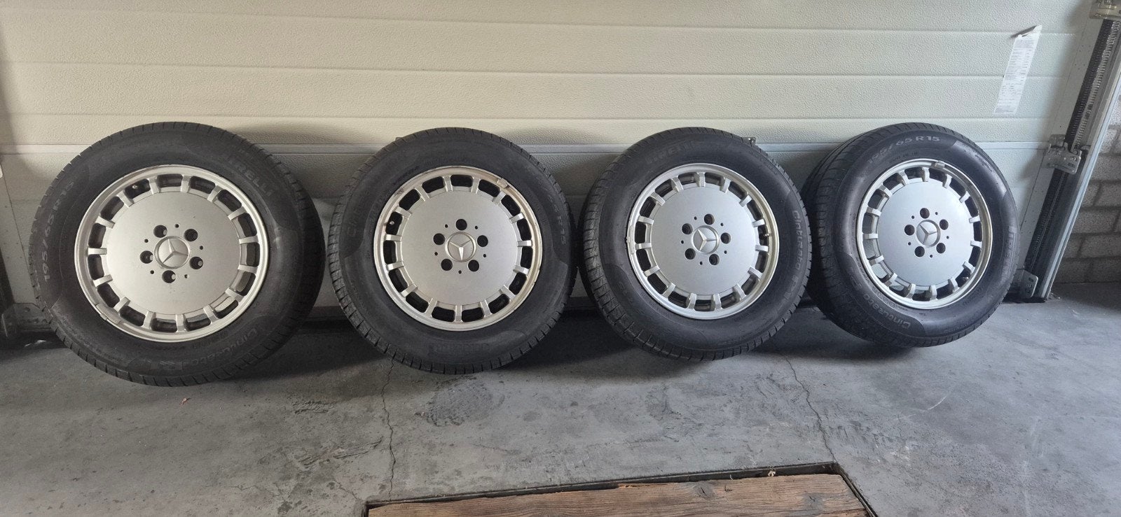 Gullideckel/putdeksel velgen voor Mercedes te koop., Auto-onderdelen, Banden en Velgen, Ophalen, Gebruikt, 15 inch, Banden en Velgen