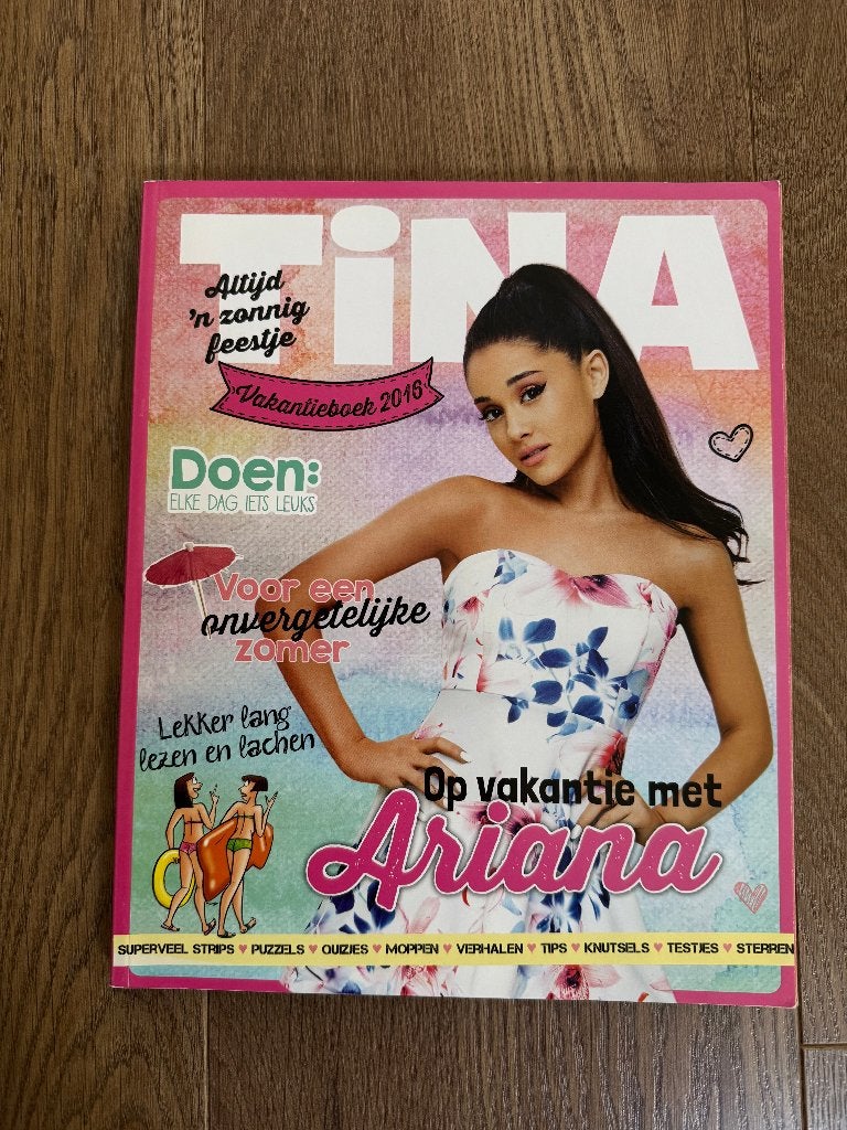 Tina vakantieboek, Eén stripboek, Tina, Ophalen of Verzenden, Zo goed als nieuw
