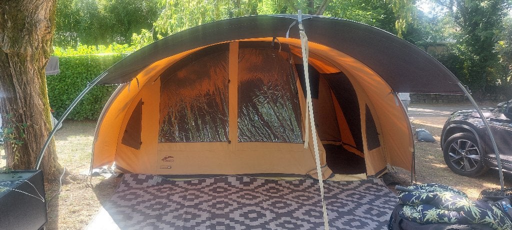 Cabanon Manga Comfort vouwwagen, Ophalen, Beige, Cabanon, Aanwezig