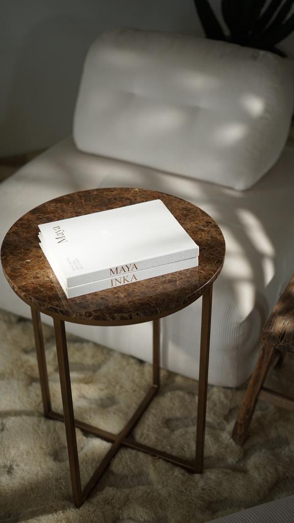 Emperador dark brown marmeren tafel, Ophalen of Verzenden