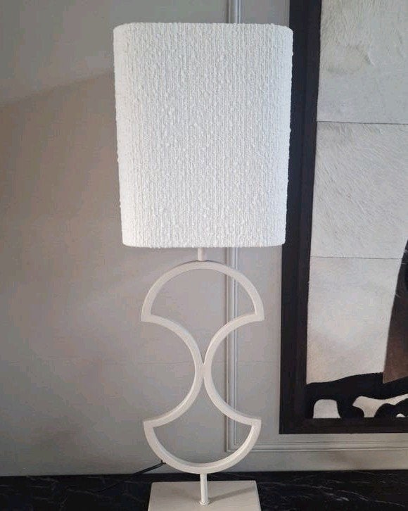 prachtige grote lamp beige van light en living, Beige, Riviera Maison, Nieuw, Ophalen of Verzenden