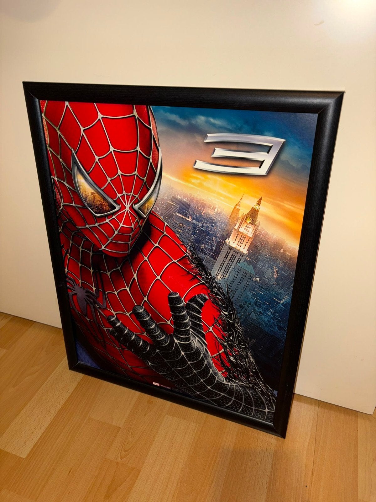 Spider-Man 3 schilderij, Ophalen of Verzenden, Zo goed als nieuw, Schilderij