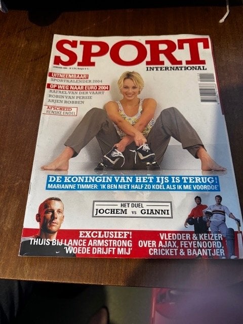 Sport International Magazine - Marianne Timmer & Euro 2004, Ophalen of Verzenden, Gelezen, Sport en Vrije tijd