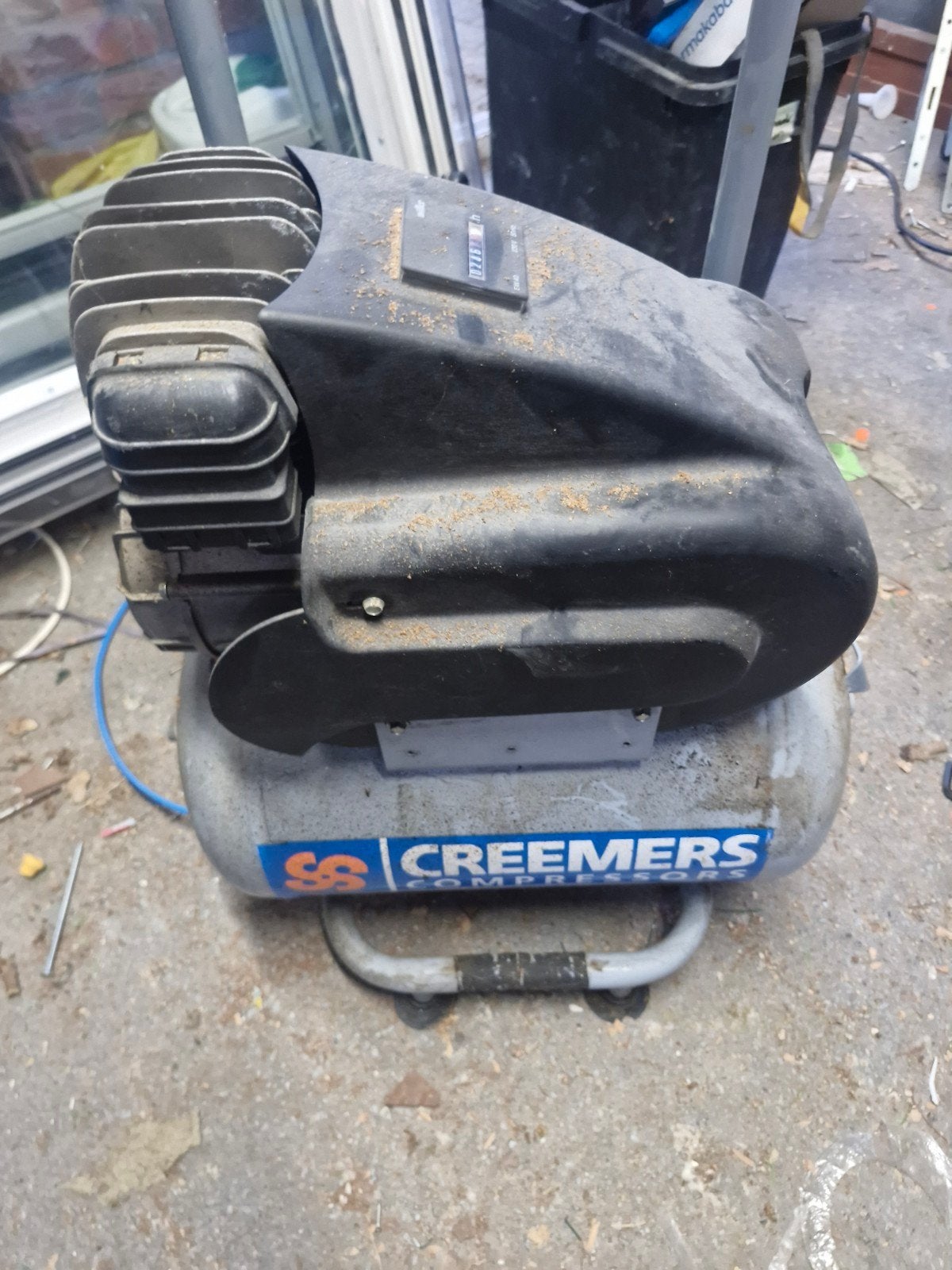 Creemers Compressor MOBIEL 200/20N, Ophalen, Gebruikt, 6 tot 10 bar, Minder dan 200 liter/min