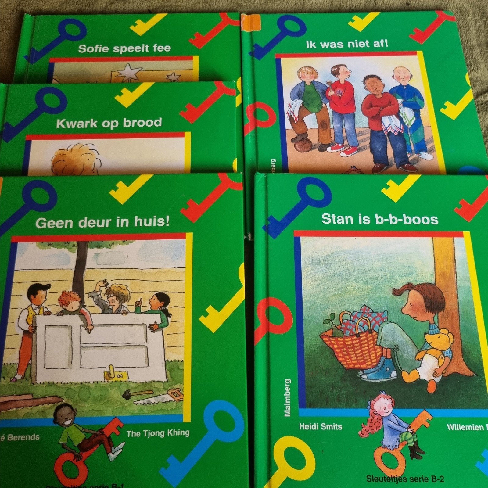 Groep 3 leesboekjes Sleuteltjes serie B-1 en B-2 boeken, Ophalen of Verzenden, Zo goed als nieuw, Fictie algemeen