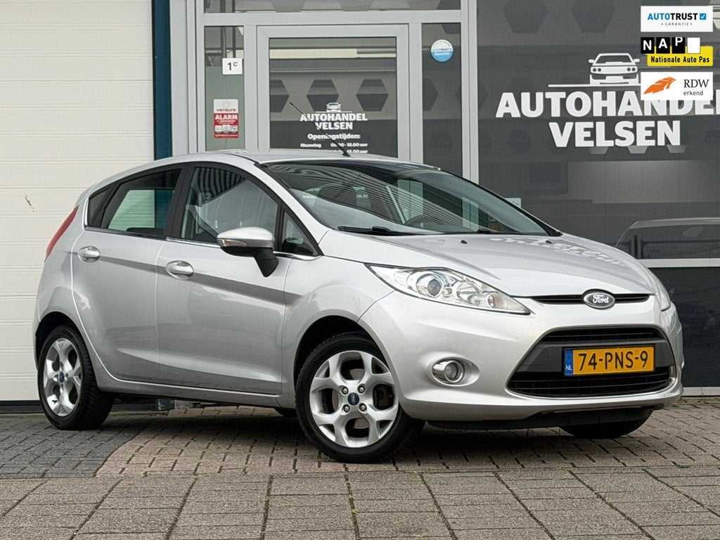 Ford Fiesta 1.25 Titanium Airco, Auto's, Ford, Bedrijf, Te koop, Fiësta, ABS, Airbags, Airconditioning, Automatische klimaatregeling