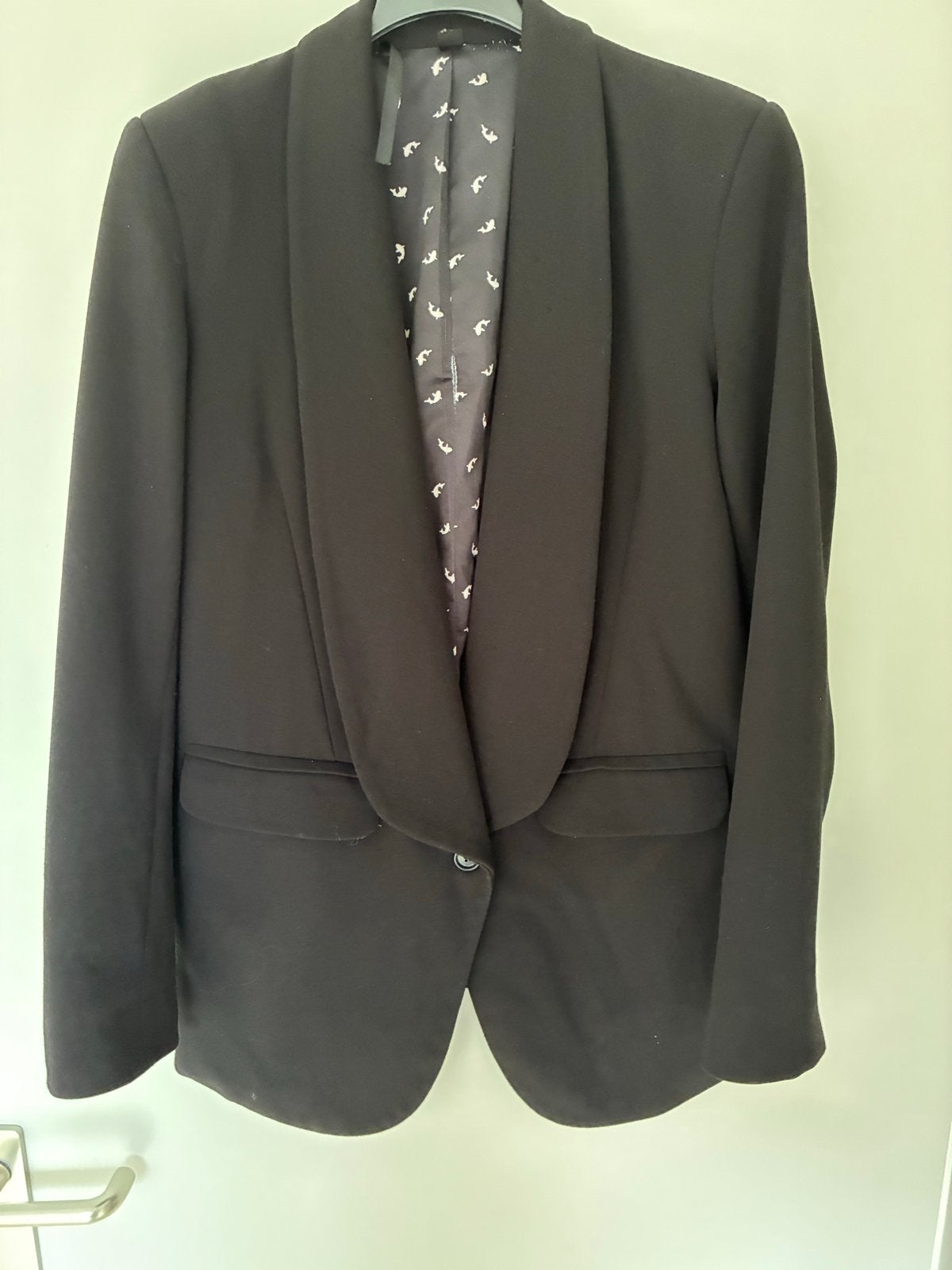 10DAYS Zwart Jasje/Blazer , M , in goede staat, Maat 38/40 (M), Zwart, Ophalen of Verzenden, Jasje
