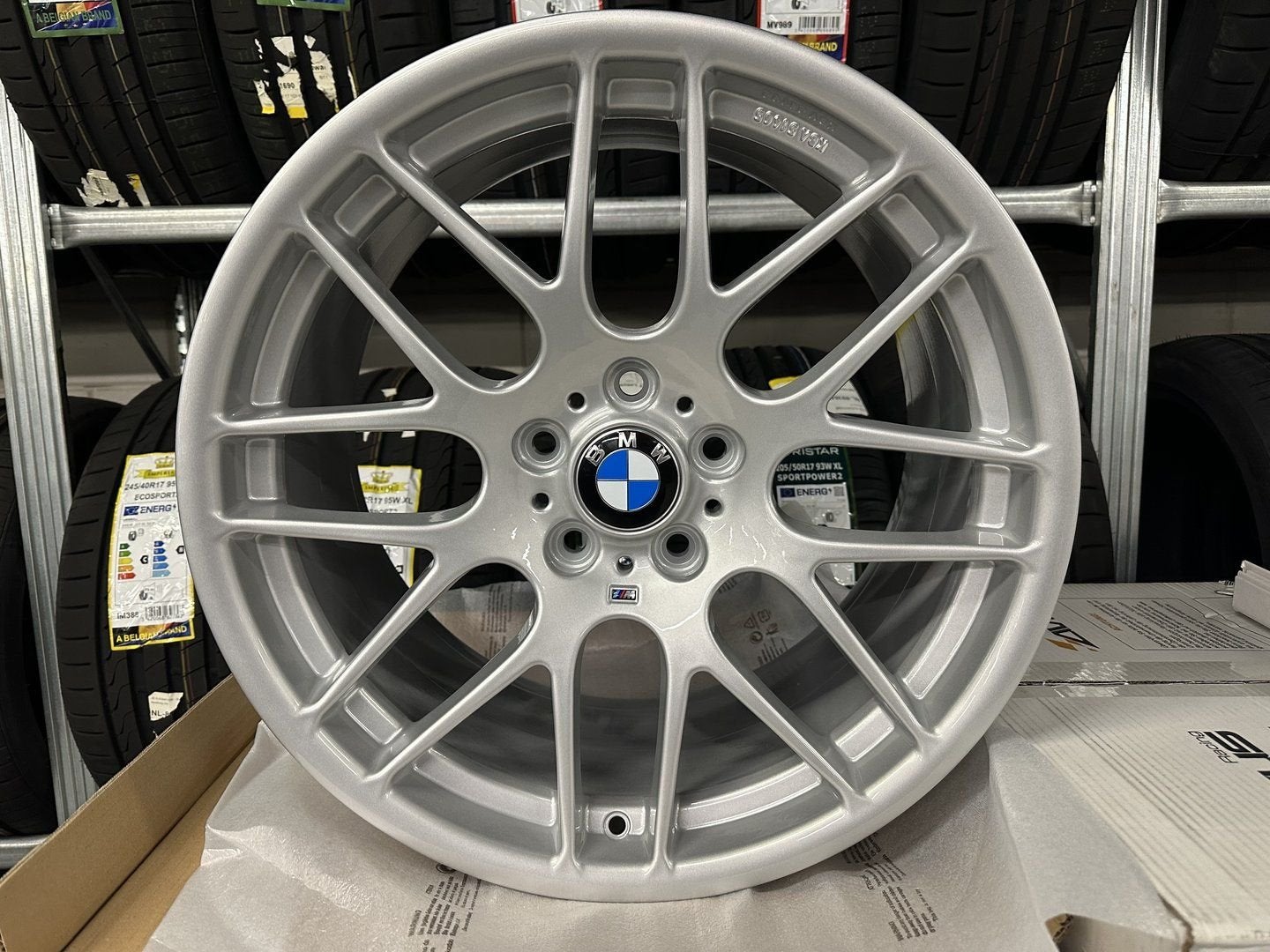 NIEUW 19inch BMW CSL Style Breedset Velgen! 5x120 E90 F30 E4, 19 inch, -, -, Banden en Velgen