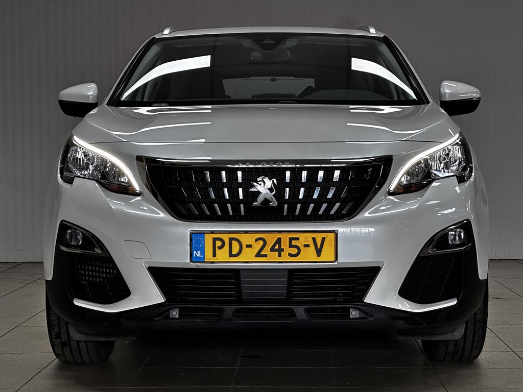Peugeot 3008 1.2 PureTech Active/ D-Riem verv: 81.000 KM!/ T, Stof, Gebruikt, 1199 cc, Wit