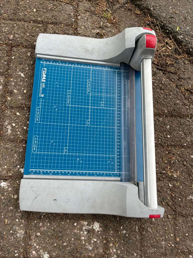 Dahle 440 Rolmes Snijmachine A3 Papier Snijder, Gebruikt, Geschikt voor karton, Overige thema's, Gereedschap of Toebehoren