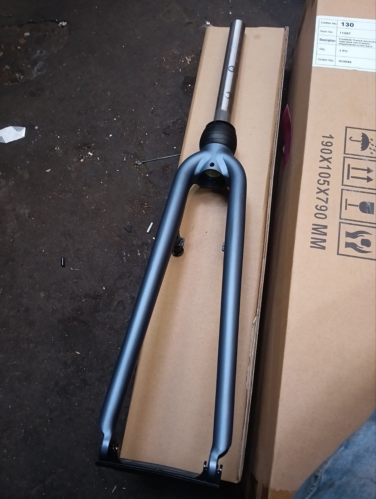 voorvork monoschock v-brake 28 inch verende voorvork, Ophalen of Verzenden, Voorvork