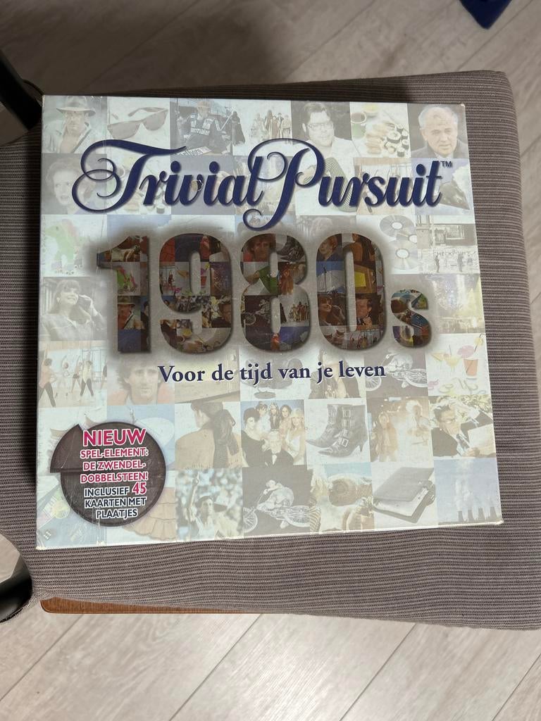 Trivial Pursuit 1980s - Voor de tijd van je leven, Ophalen of Verzenden, Gebruikt