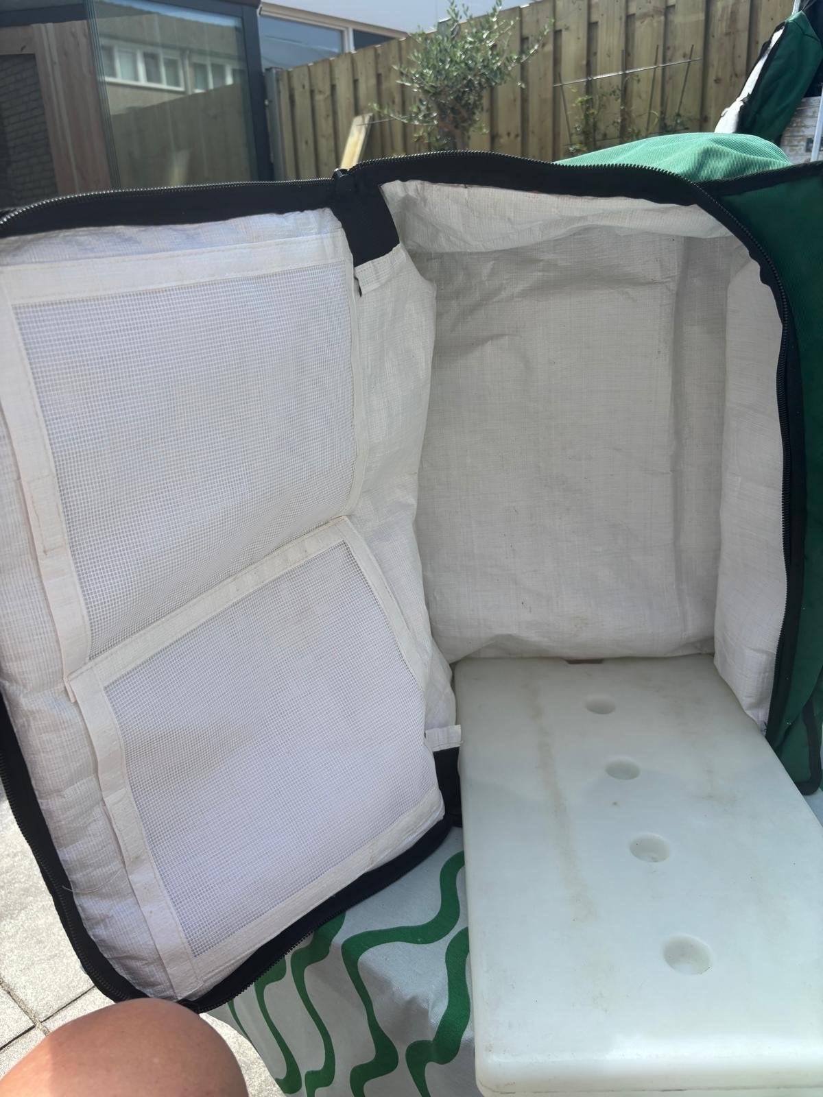 2x Koeltas met koelelement - 42 liter - Past in CBL krat, Ophalen of Verzenden, Gebruikt, Koeltas, Koelelement