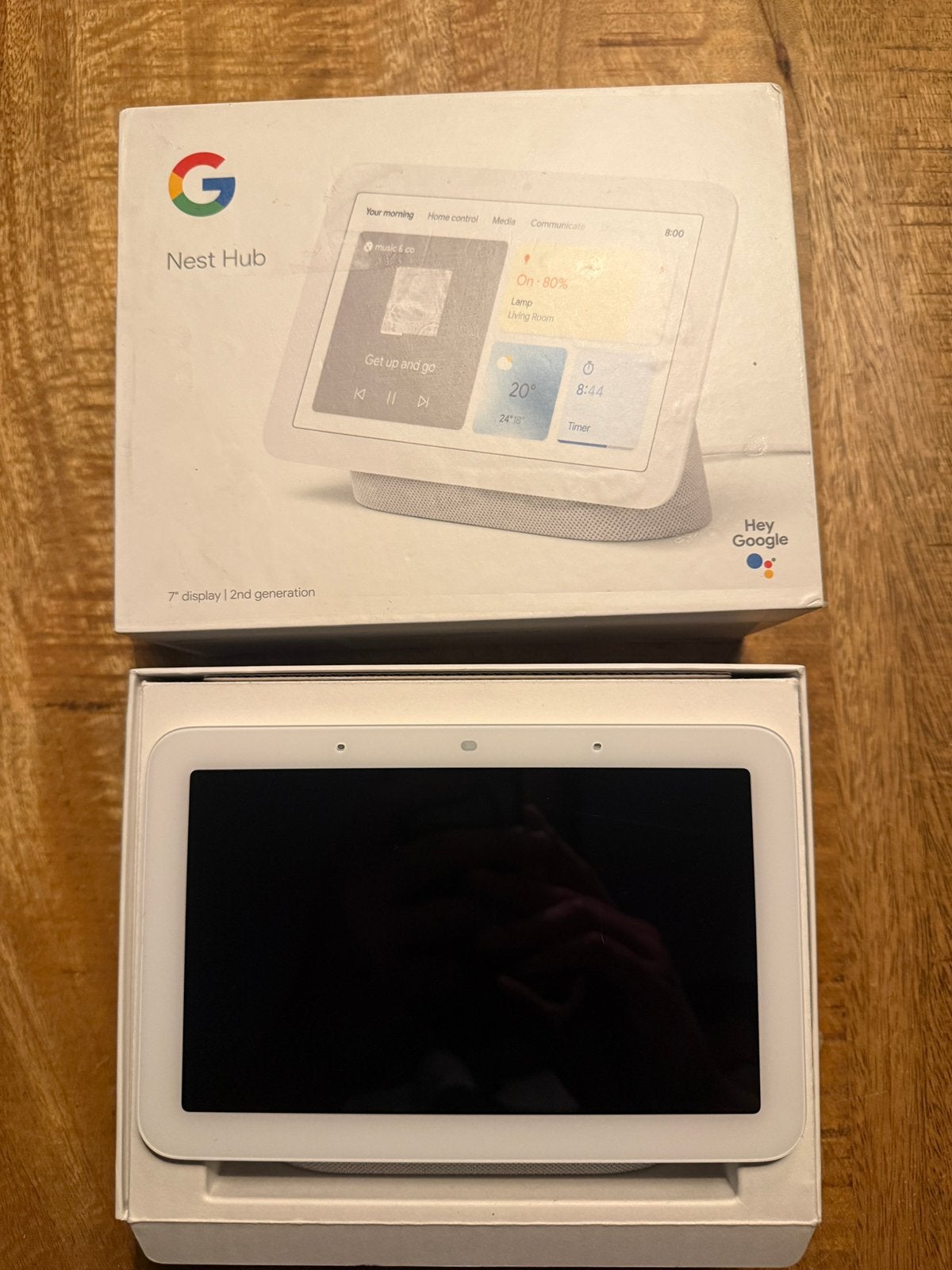 Google Nest Hub 2e generatie, Ophalen of Verzenden, Zo goed als nieuw, Zonder harde schijf