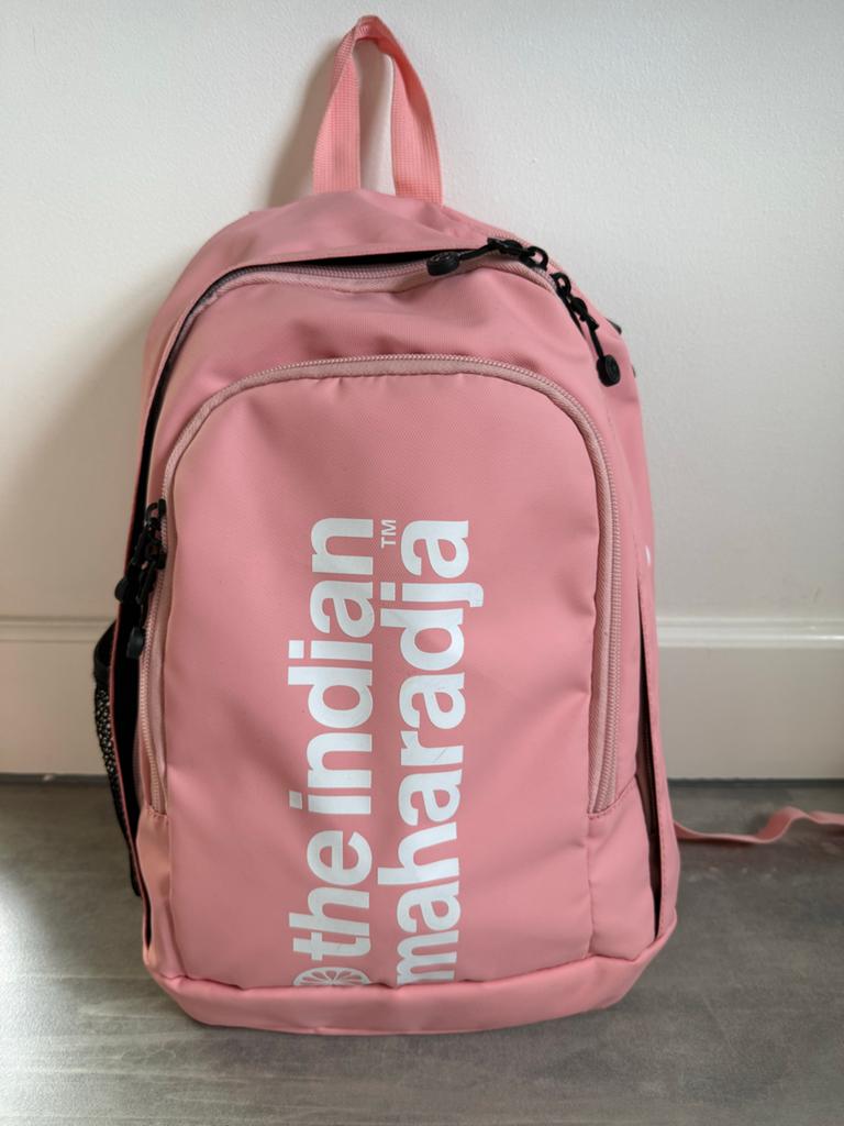 Roze hockeytas/rugzak The Indian Maharadja, Sieraden, Tassen en Uiterlijk, Tassen | Rugtassen, Gebruikt, 25 tot 40 cm, Ophalen of Verzenden