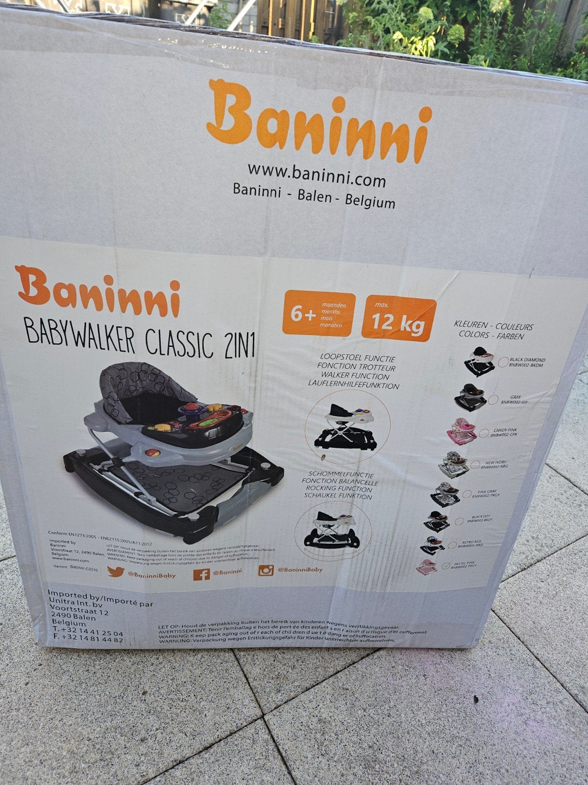 Baninni loopstoel, Ophalen of Verzenden, Nieuw