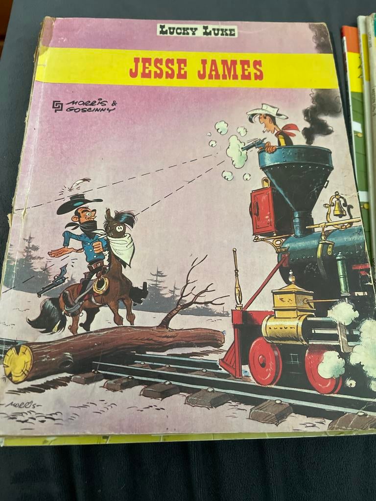 Lucky Luke - Jesse James (De Geïllustreerde Pers N.V.), Eén stripboek, Ophalen of Verzenden, Gelezen