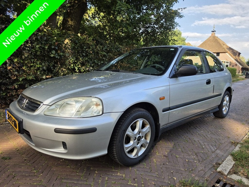 Honda Civic 1.4i S (bj 2000, automaat), Auto's, 1396 cc, Origineel Nederlands, Bedrijf, Elektrische ramen